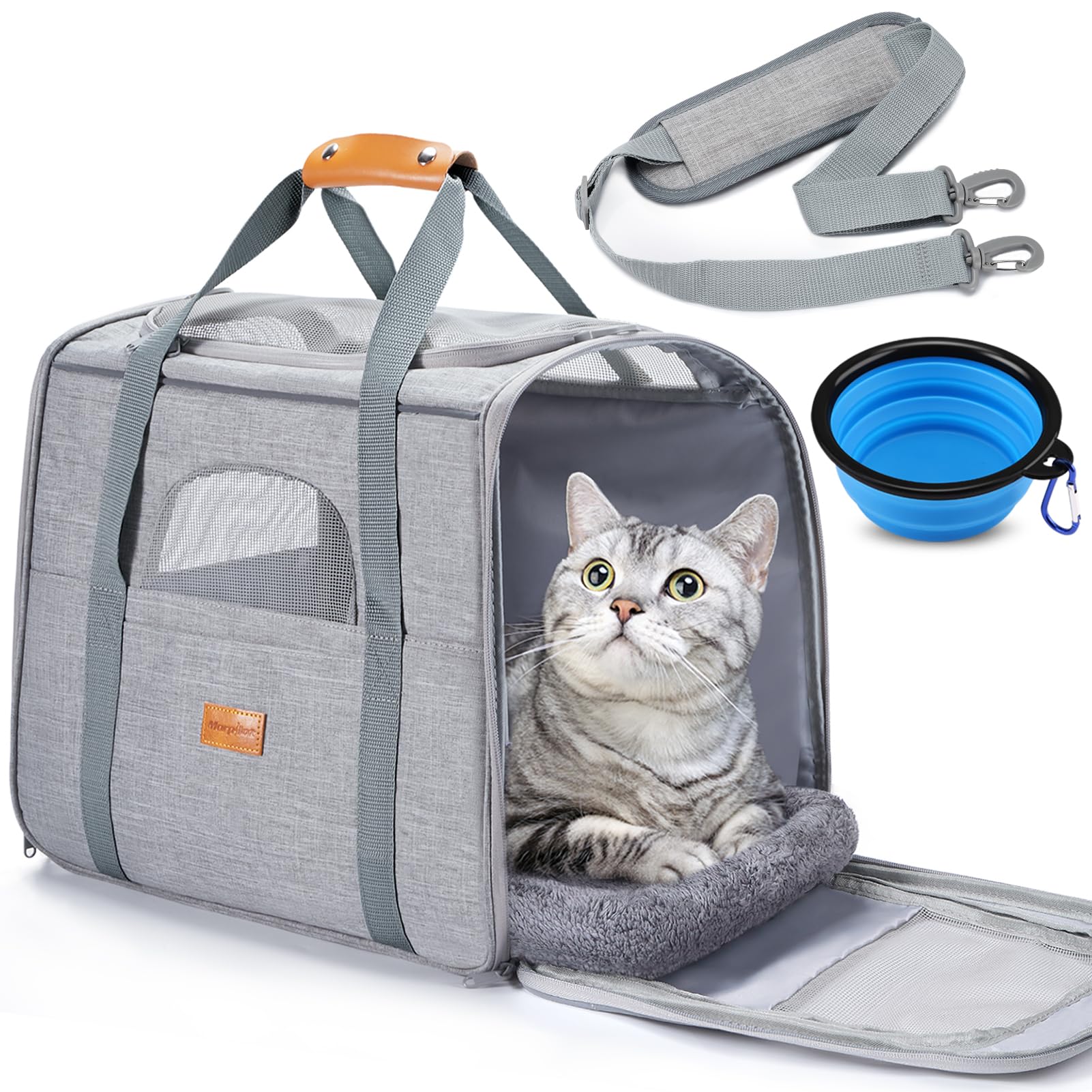 Morpilot Portable Cat Carrier Soft Sided Cat Carrier