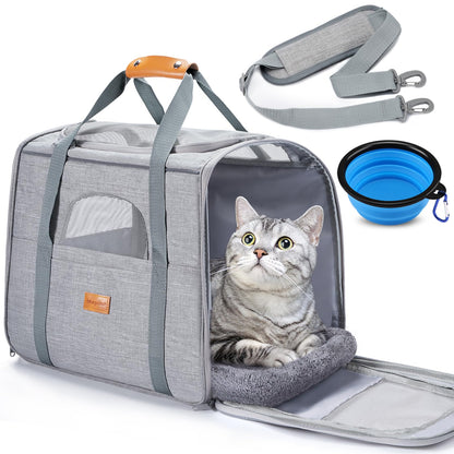 Morpilot Portable Cat Carrier Soft Sided Cat Carrier