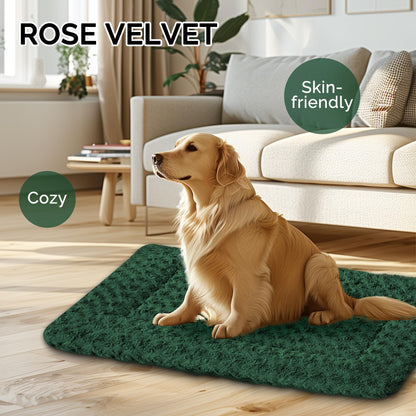 Dog Beds Crate Pad, Dog Bed Mat for Large Dogs Sleeping, Bed