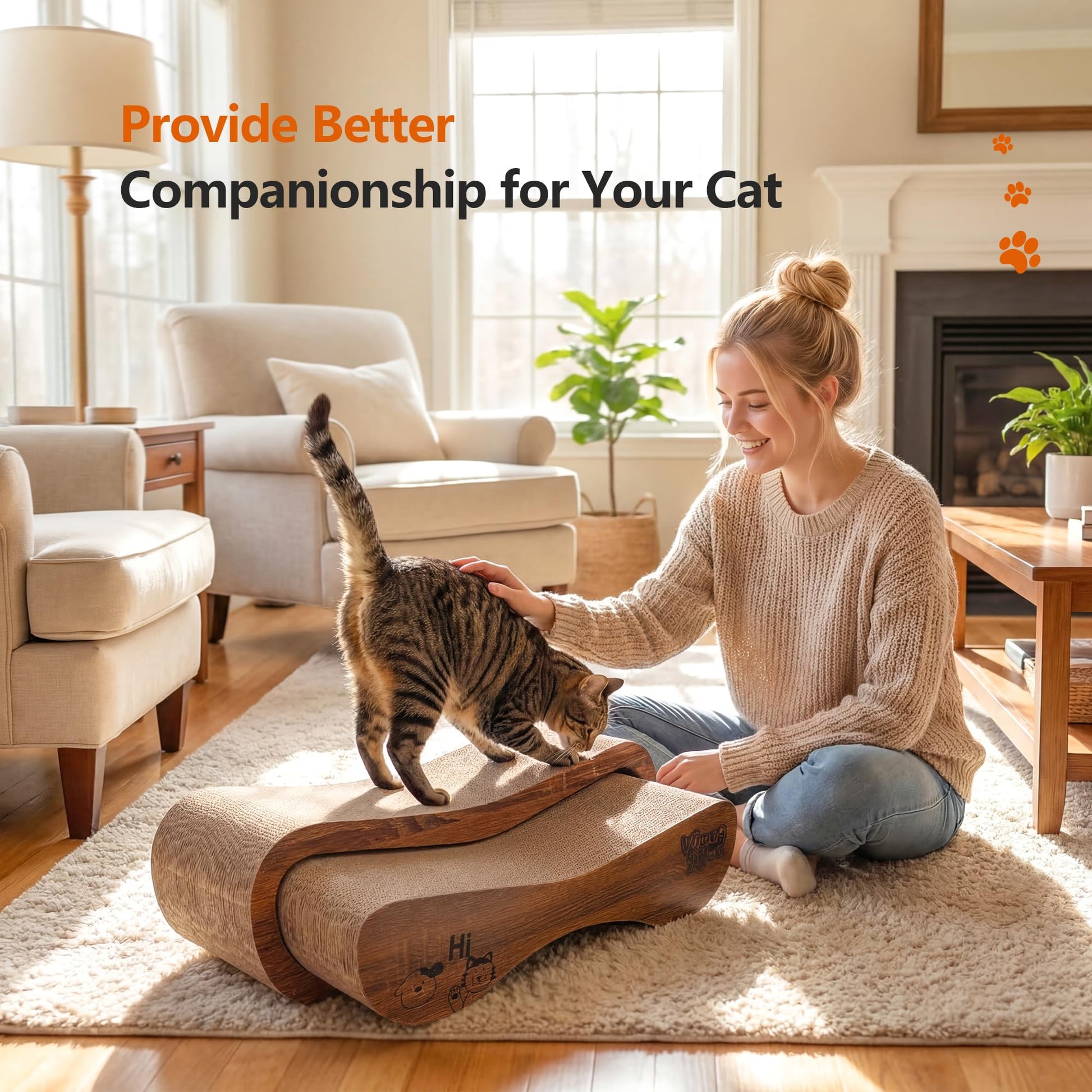 Cat Scratcher 1 Scratchers for Indoor Cats Scratching Board Furniture