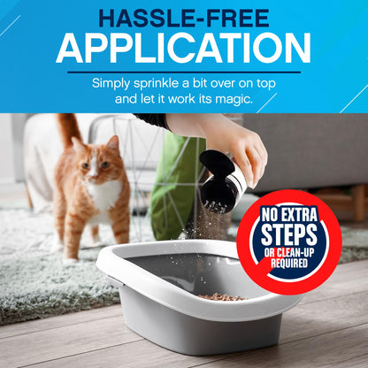 NonScents Cat Litter Deodorizer Litter Box Odor Eliminator Less Box