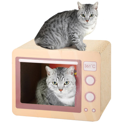 FluffyDream Oven Cat Scratcher Board Durable Lounge Bed House