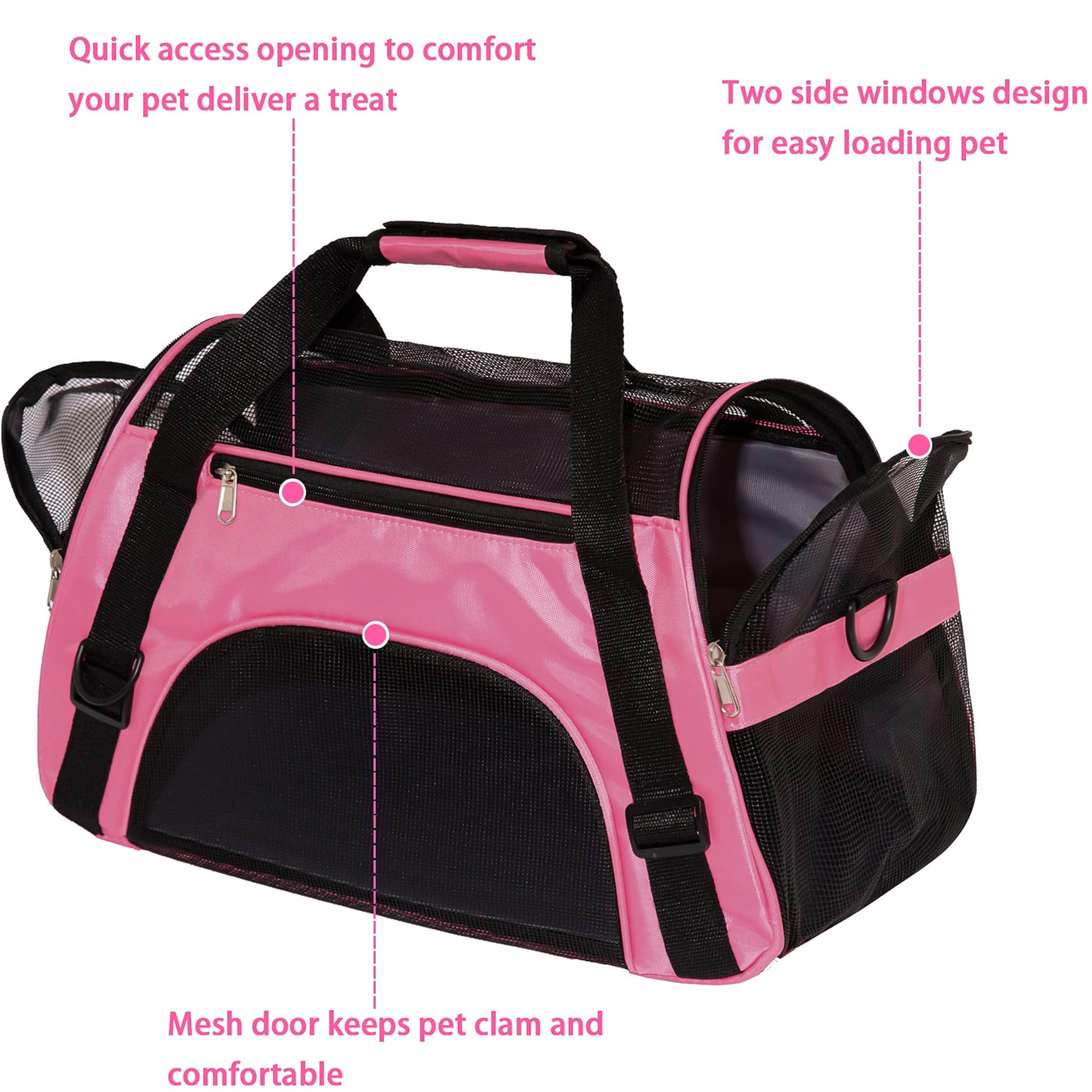 MuchL Pet Carrier Soft-Sided Carriers for Cat Carriers Dog Carrier