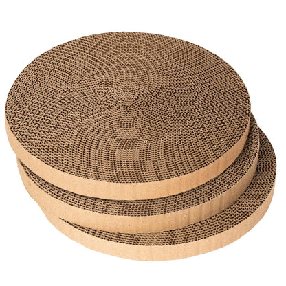 Round cat Scratcher Refill, Diameter, 7/ Thickness Scratcher