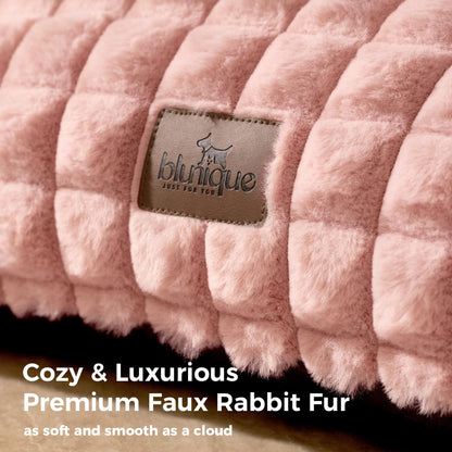 blunique Cat Bed for Indoor Cats Cute Cat Couch Beds, Fluffy Pet Couch