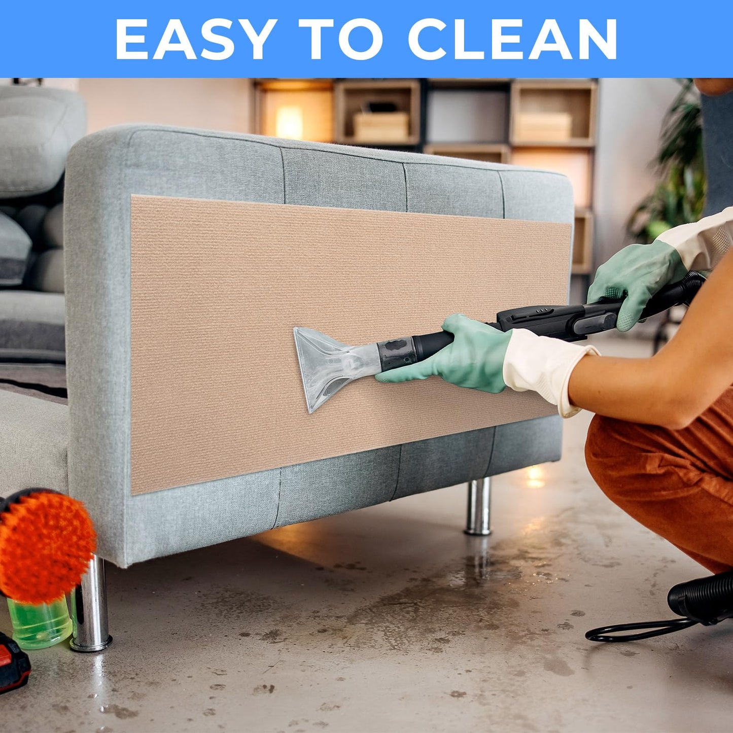 Cat Carpet remnants Cat Scratching Mat Trimmable Self-Adhesive Posts