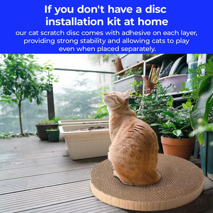 Round cat Scratcher Refill, Diameter, 7/ Thickness Scratcher