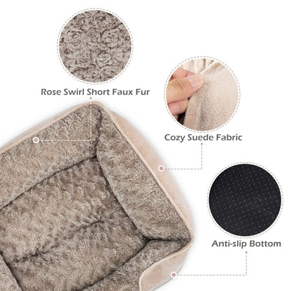 INVENHO Small Dog Bed for Medium to Large Dogs Rectangle, Bed