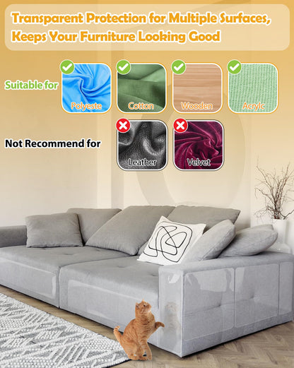 Cat Scratch Couch Furniture Protector: Thickened Protectors Sofa Cover