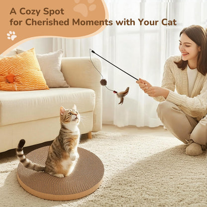 6pcs Cat Scratch Pad, Cat Scratcher Cardboard Cat Scratching Pads