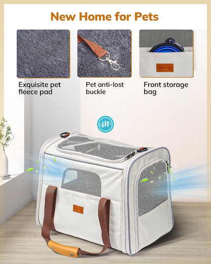 Morpilot Cat Carrier Cat Carrier Soft for Small or Medium Carriers