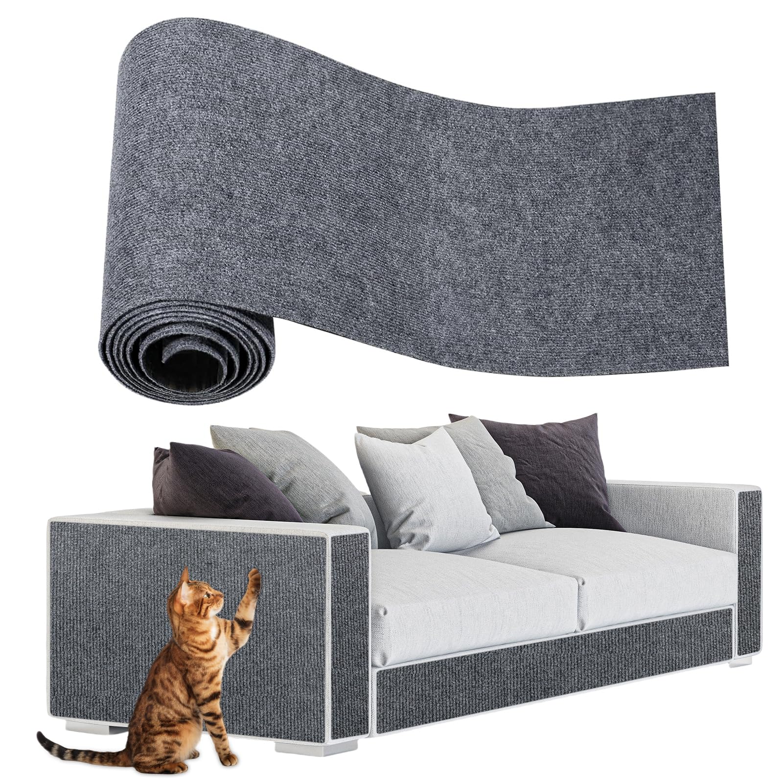 ​ENONCI Anti Scratch Pads for Cats, Furniture Protector for Couch Pads