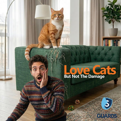 Cat Scratch Furniture Protector Roll, x79" Couch Protector Furniture