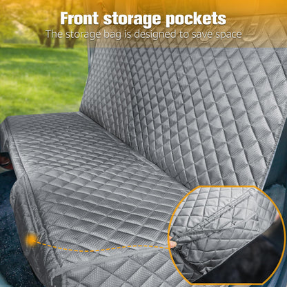 PETICON Dog Car Seat Covers for Truck Ford F150/Chevrolet Seat