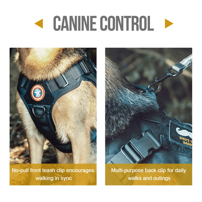 OneTigris Tactical Dog Harness Vest with Handle,Dog Harness