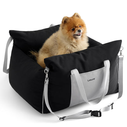 Lesure Small Dog Car Seat for Small Dogs Waterproof Dog Booster Seat
