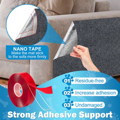 ENONCI Cat Carpet Protector x15.8", Wall Corner Cat Scratcher Pad
