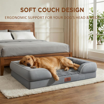 Comfort Expression Orthopedic Dog Bed for Large Dogs Waterproof Bed