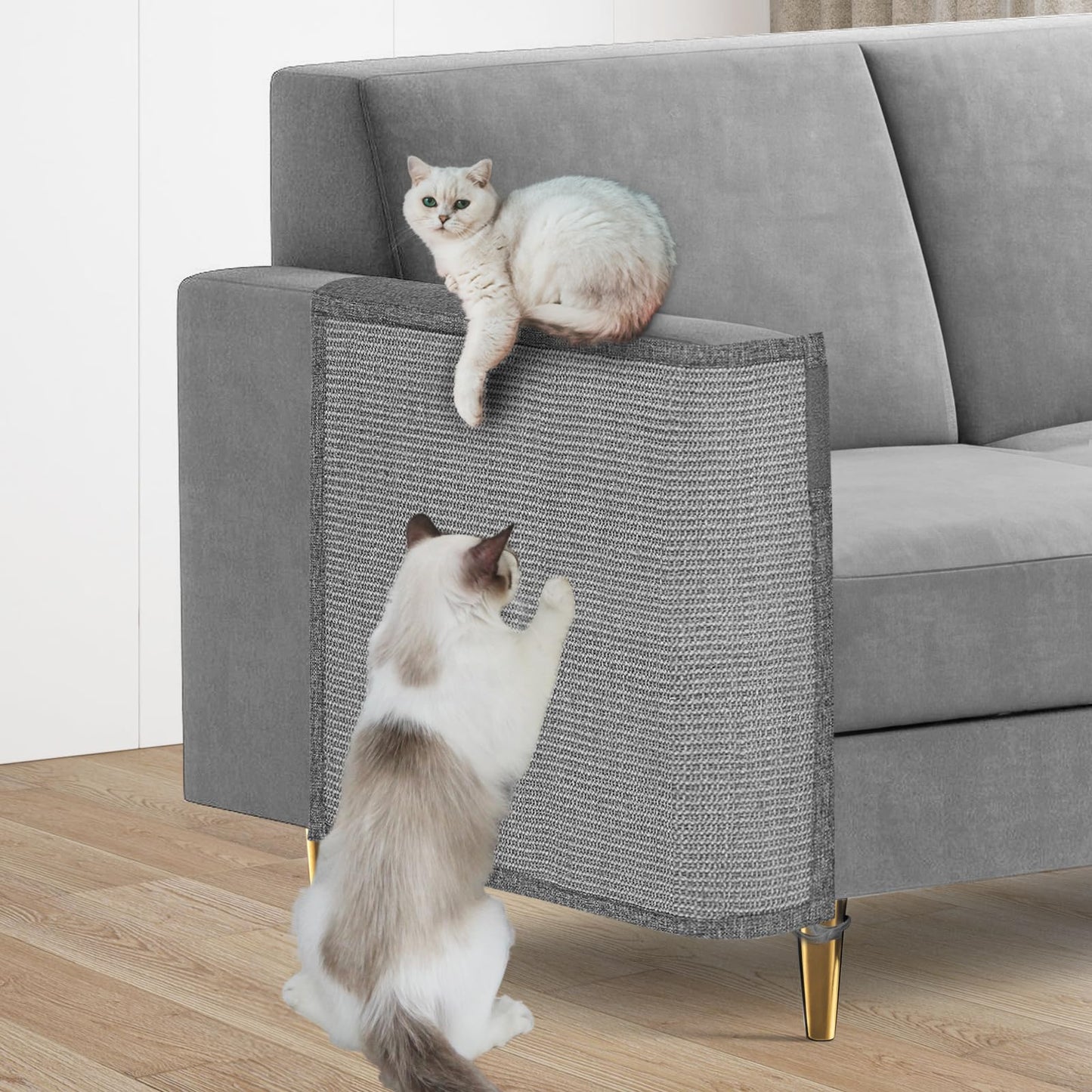 Cat Scratch Couch Protector,23.6" L*19.6" W Scratching Furniture