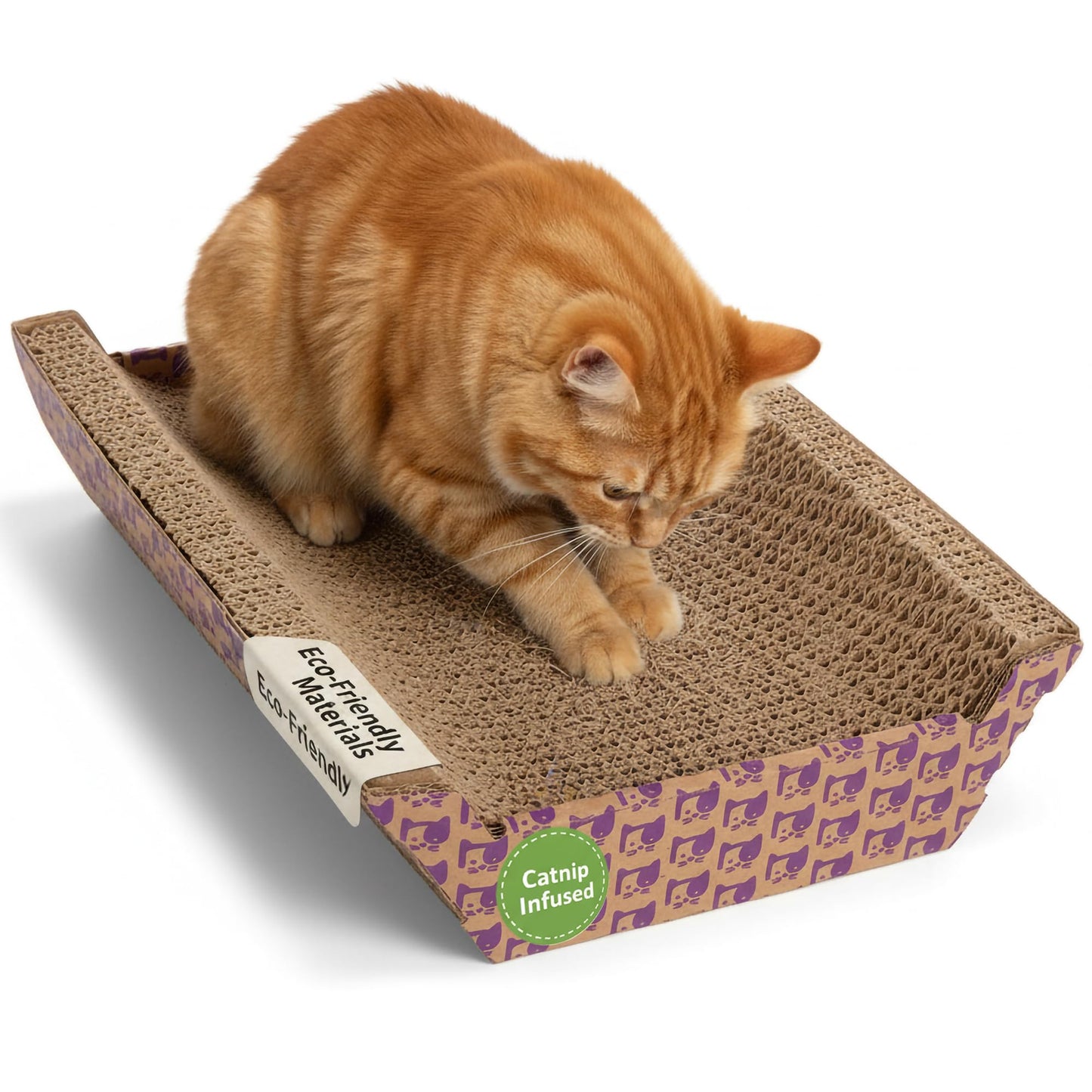 SmartyKat Super Scratcher Chaise Corrugated Cat Scratcher, Scratcher
