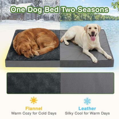 Waterproof XXL Dog Beds Large Sized Dogs, Outdoor Washable Crate Bed