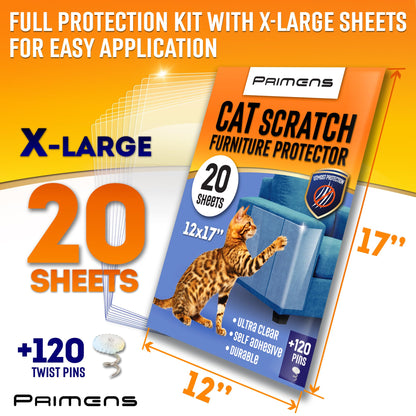 Heavy Duty Cat Scratch Deterrent Furniture Protectors for Furniture