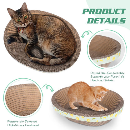 2pc Set Includes 1 X 19.5 Large + 1 X 14.96 Cute Cat Scratcher
