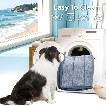 ZAKAPAWS Cooling Dog Mat Q-Max>0.5 Rapid Cooling Tech, Thin Crate
