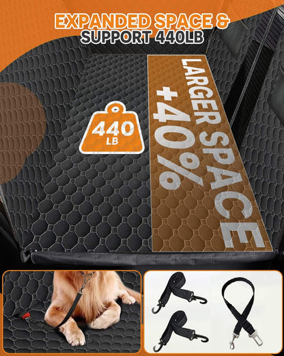Victoper Back Seat Extender for Dogs, Dog Car Seat Cover