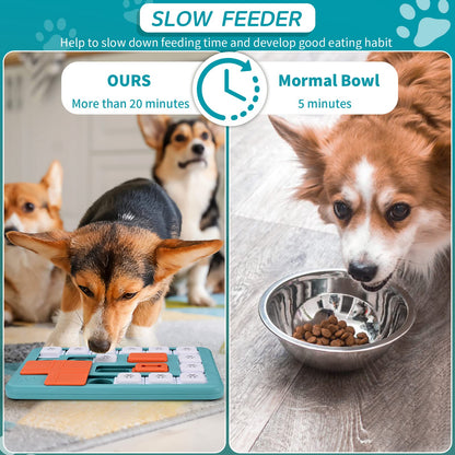 FOXMM Dog Puzzle Toys Interactive IQ Training Mental Stimulating Toys