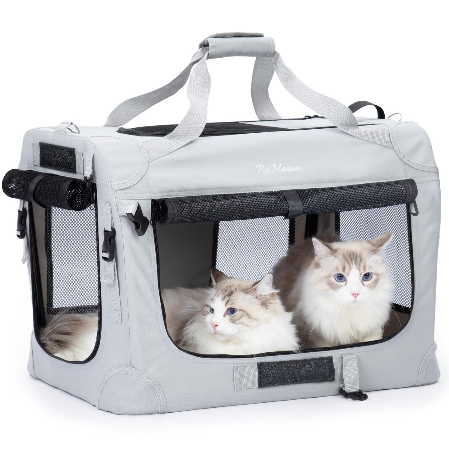 PetMasion Extra Large Cat Carrier for 2 Cats, Collapsible Soft Bag