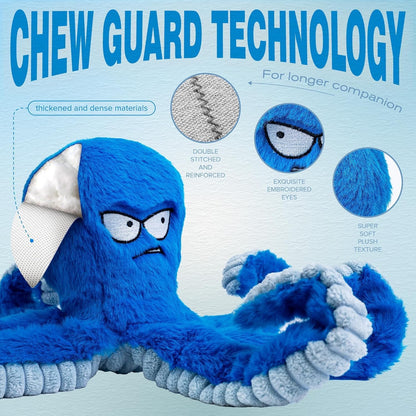 LEGEND SANDY Tough Dog Toys, Stuffed Chew Large Dog Toys to Keep Chew