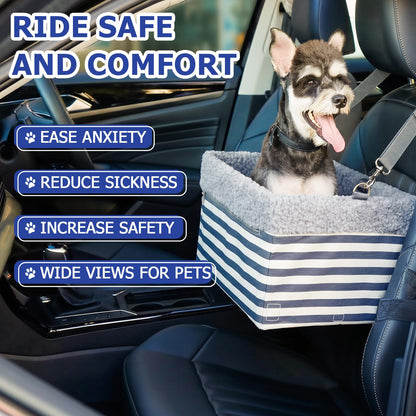 MARSLABO Dog Car Seats for Small Dogs, Upgrade Dog Booster Seat