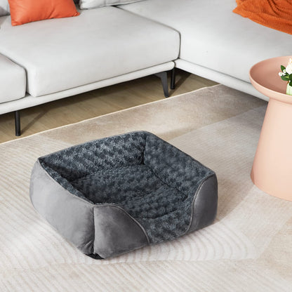 INVENHO Dog Bed Medium Size Dog, Orthopedic Warming Soft Calming Bed