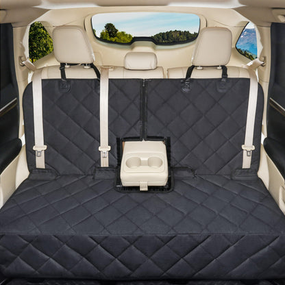 petalage Bench Dog Car Seat Cover for Back Seat Waterproof Seat Seat