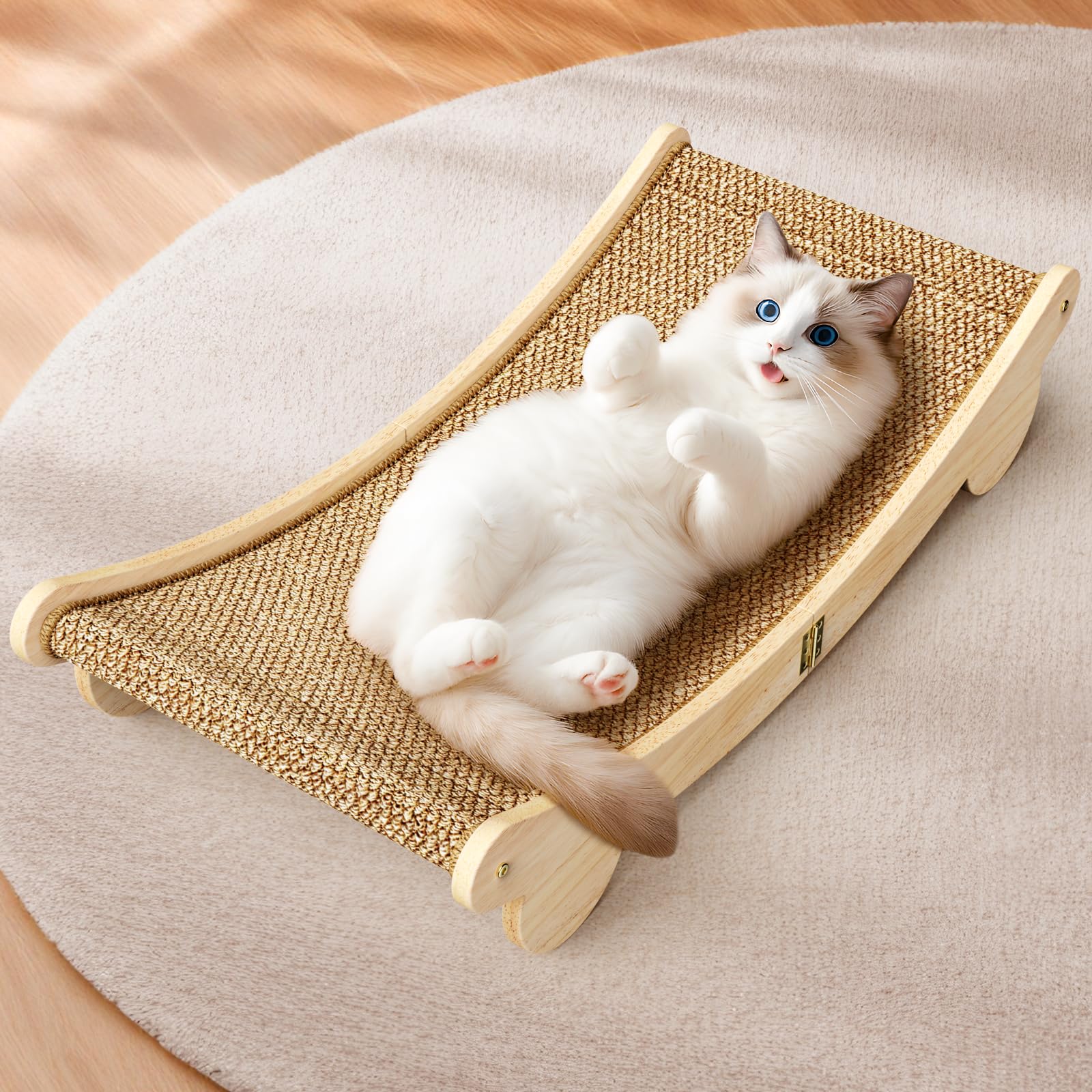 Ordora Extra Large Cat Scratcher: Cat Scratch Pad&Bed Lounge