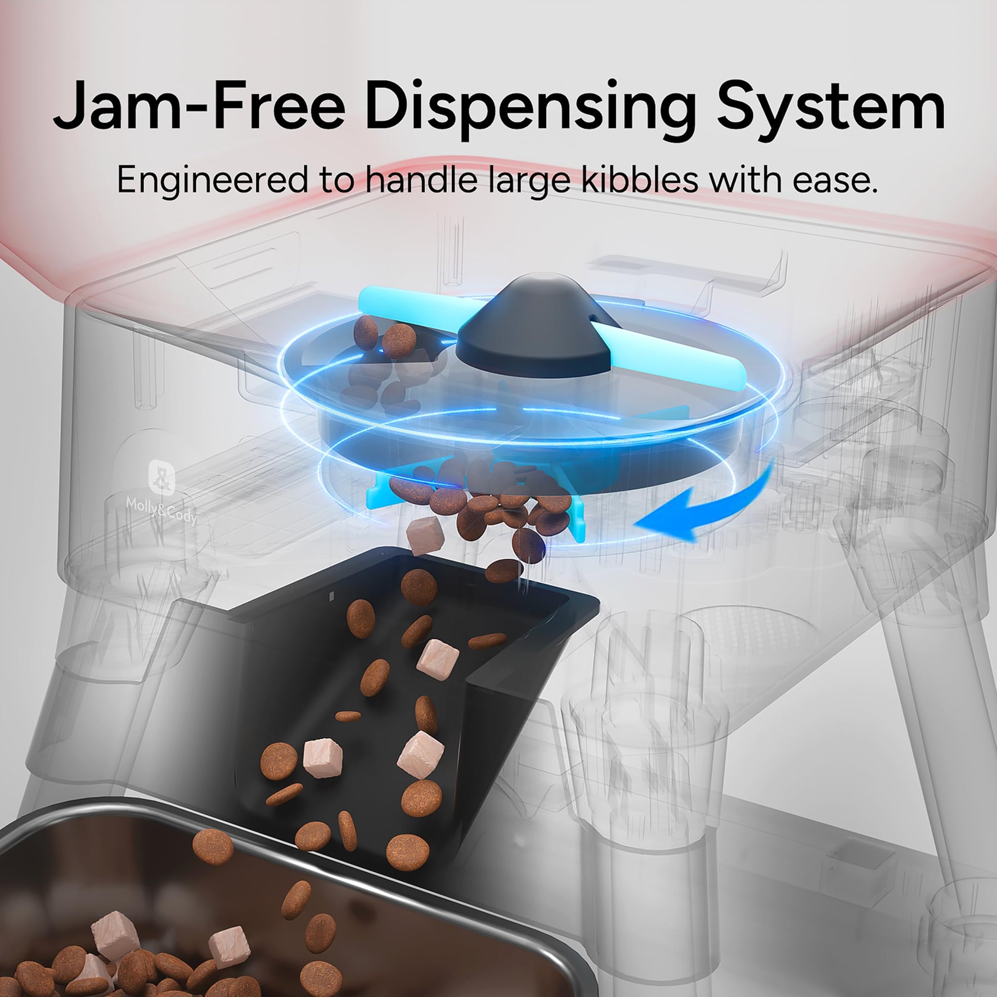 Automatic Dog Feeder for Large Breed Extra Large Capacity Bowl