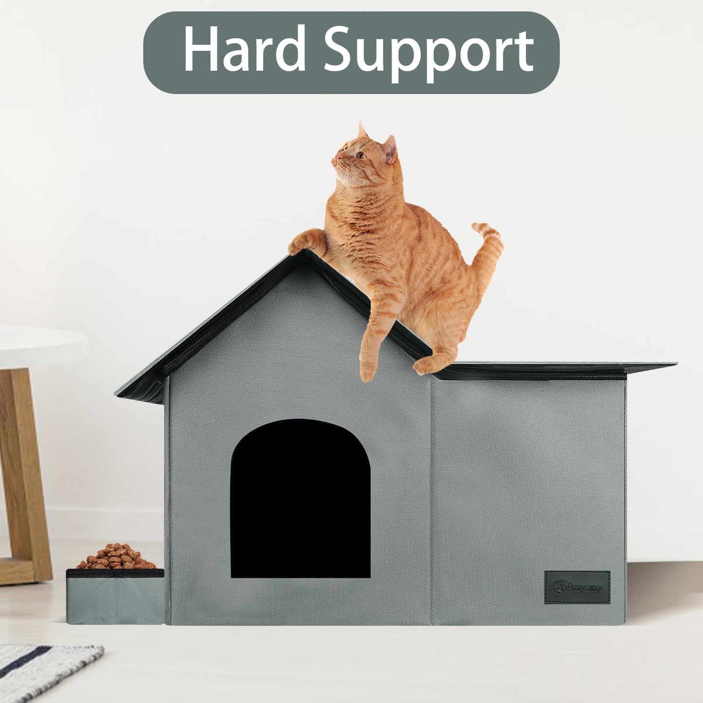 Cat Houses for Outdoor Cats-Large Weatherproof Cat Bed for Indoor Bed