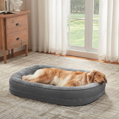 JOEJOY Orthopedic Dog Beds Large Sized Dog, XL Egg-Crate Memory Bed