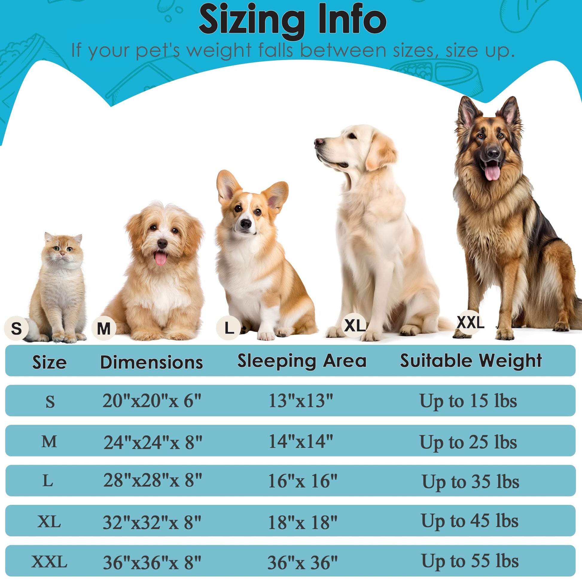 Extra Large Dog Beds, Human Dog Anxiety Relief Comfort Bed