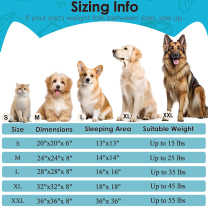 Extra Large Dog Beds, Human Dog Anxiety Relief Comfort Bed