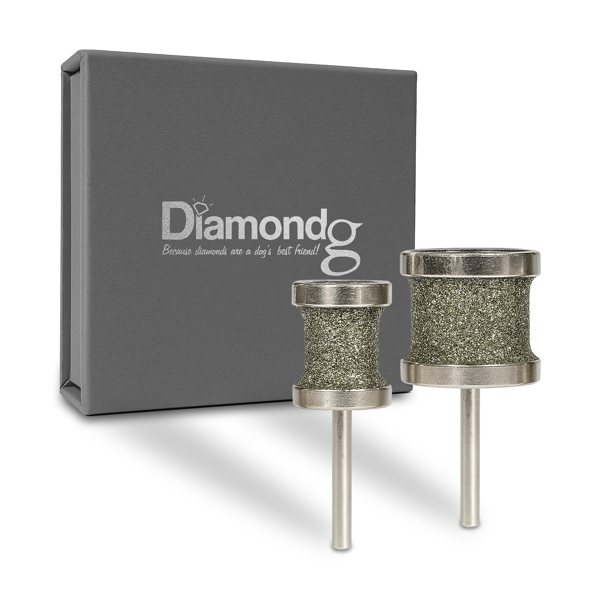 Diamondg Dog Nail Grinder Bits, 2 Pack Compatible with Dremel, Grinder