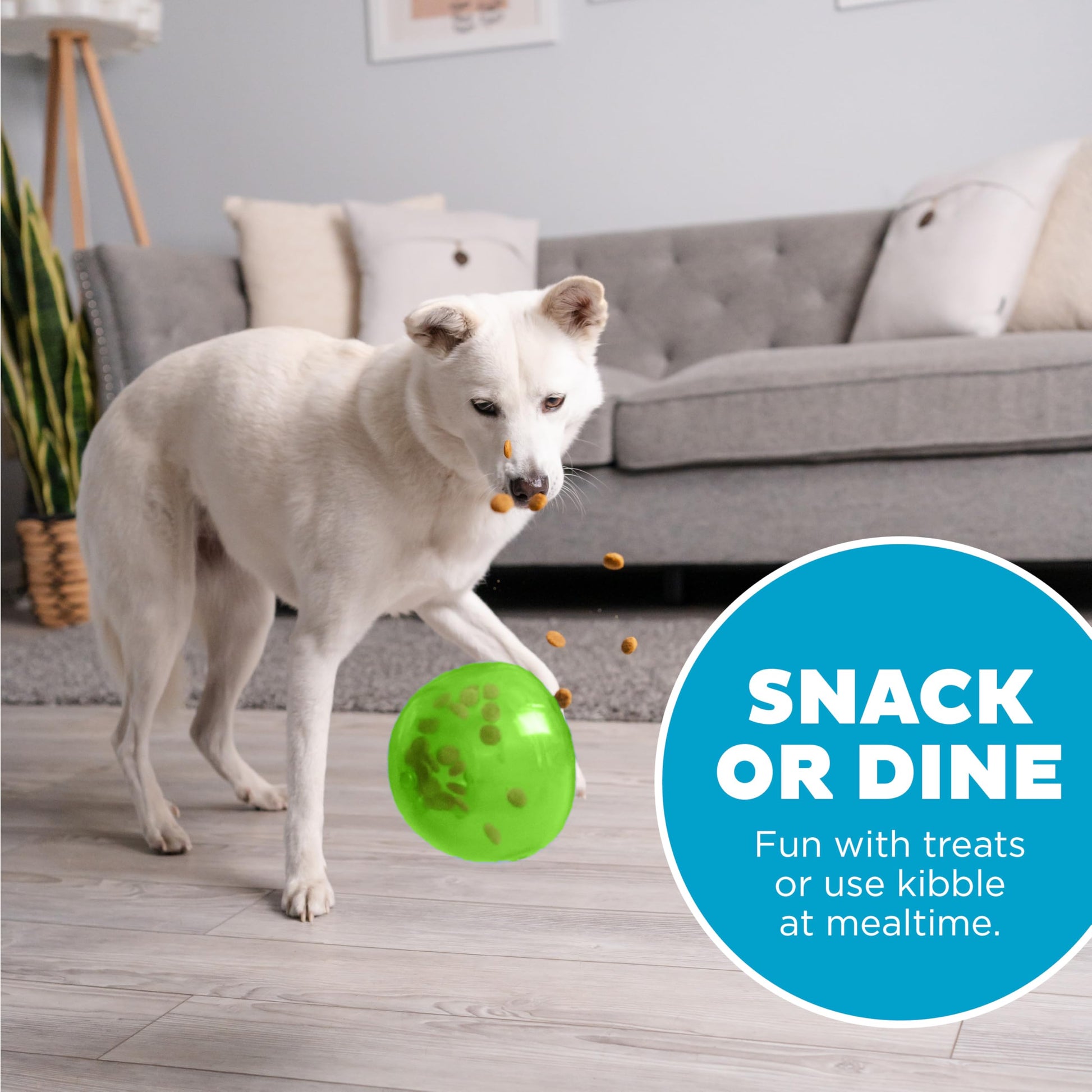 Outward Hound by Planet Dog Snoop Dog Toy Treat‑Dispenser Puzzle