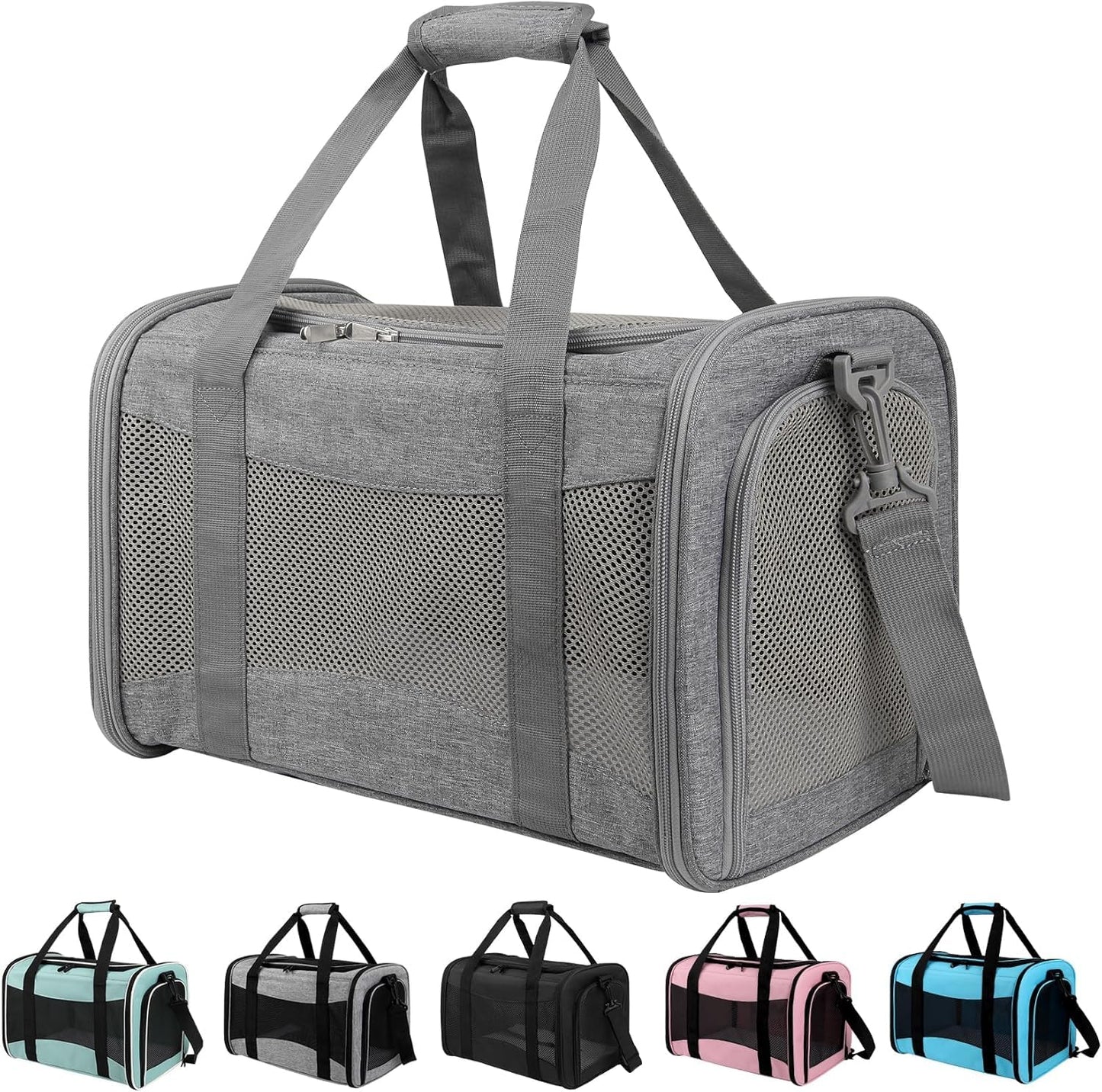 Yipincover Cat Carrier, Soft-Sided Airline Approved Pet Carrier