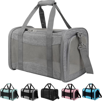 Yipincover Cat Carrier, Soft-Sided Airline Approved Pet Carrier
