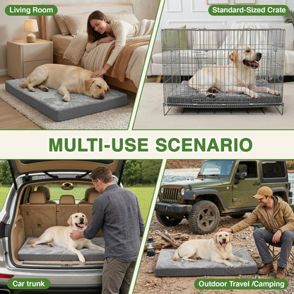Waterproof XXXL Dog Beds Large Sized Dogs, Outdoor Washable Crate Bed