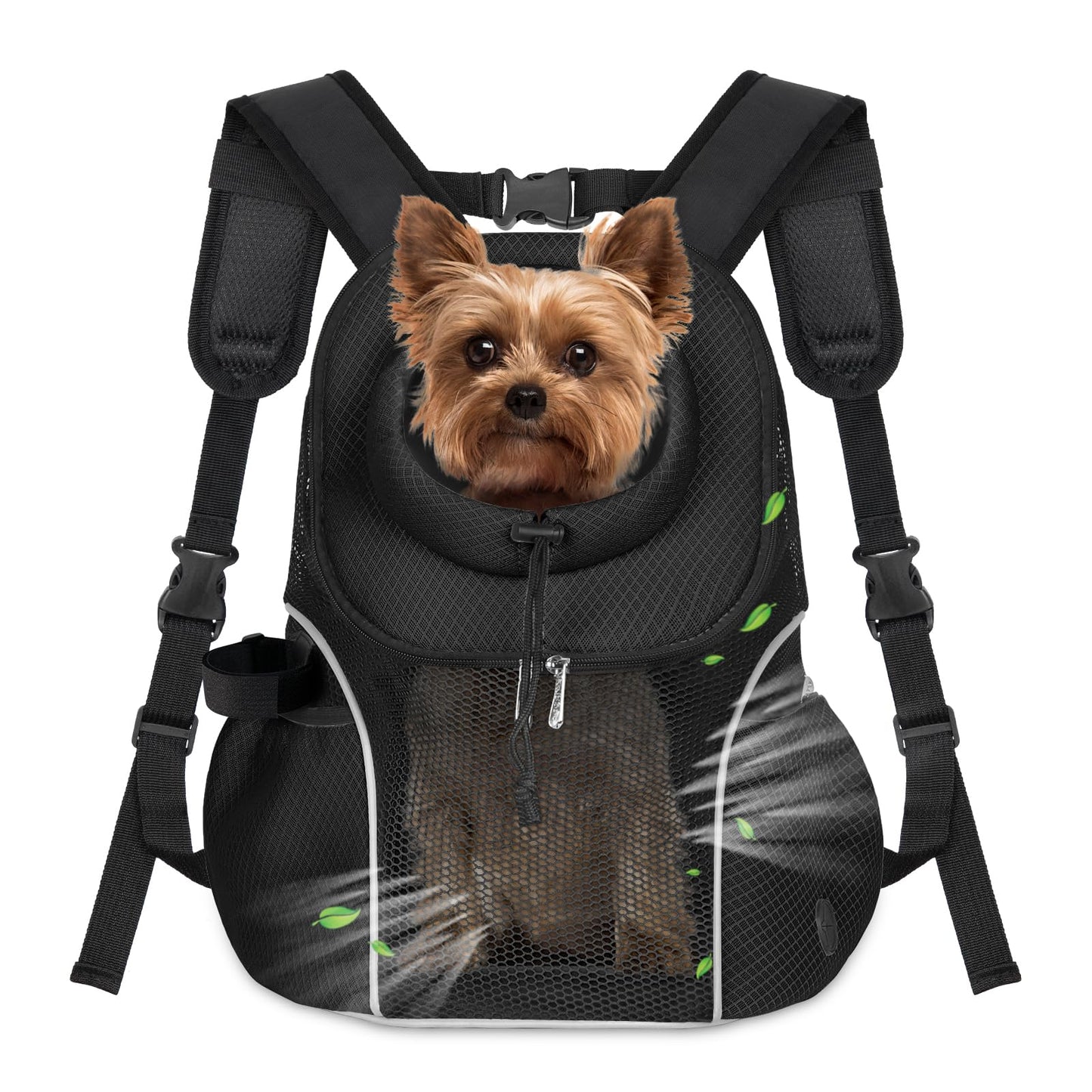 WOYYHO Pet Dog Carrier Backpack Small Dog Front Backpack Carrier