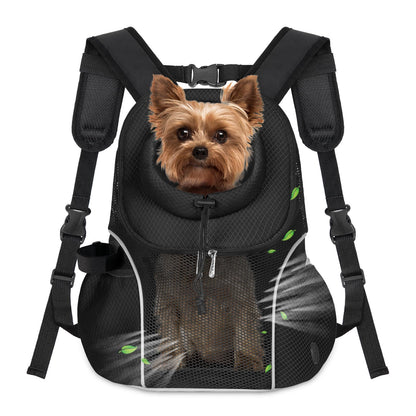 WOYYHO Pet Dog Carrier Backpack Small Dog Front Backpack Carrier