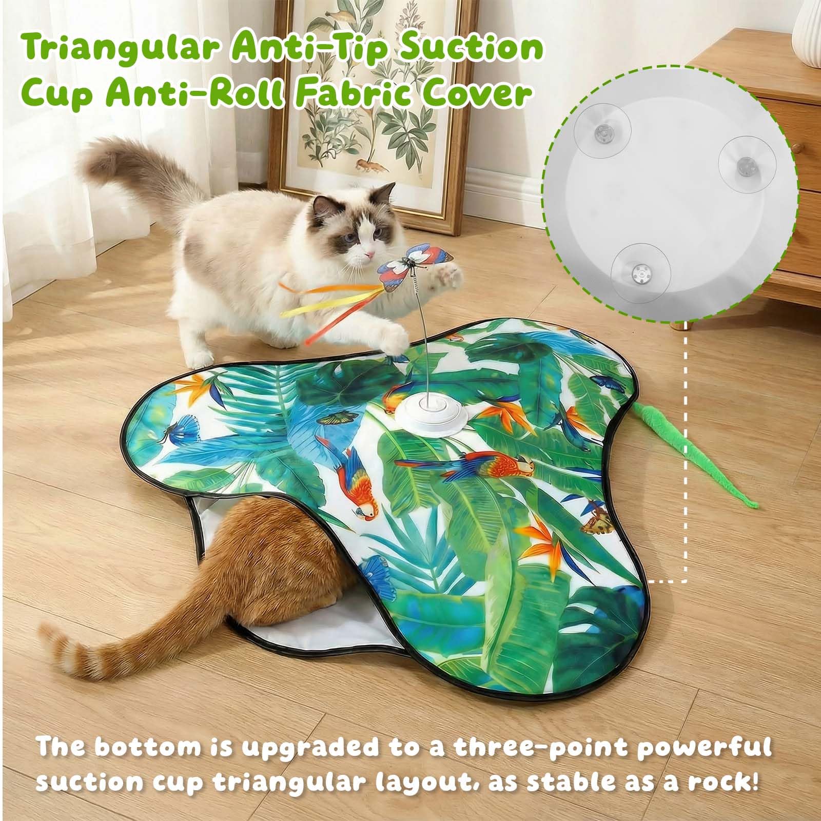 SDWUBQ Interactive Cat Toys Rechargeable,Moving Concealed Toys