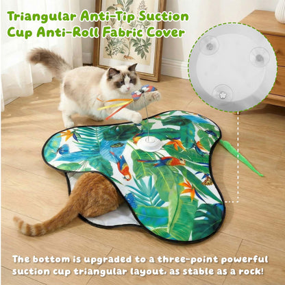 SDWUBQ Interactive Cat Toys Rechargeable,Moving Concealed Toys